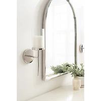 Silver Metal Blaise Wall Sconce