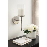 Silver Metal Blaise Wall Sconce