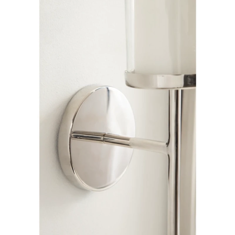 Silver Metal Blaise Wall Sconce