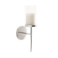 Silver Metal Blaise Wall Sconce