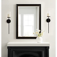 Black Metal Blaise Wall Sconce