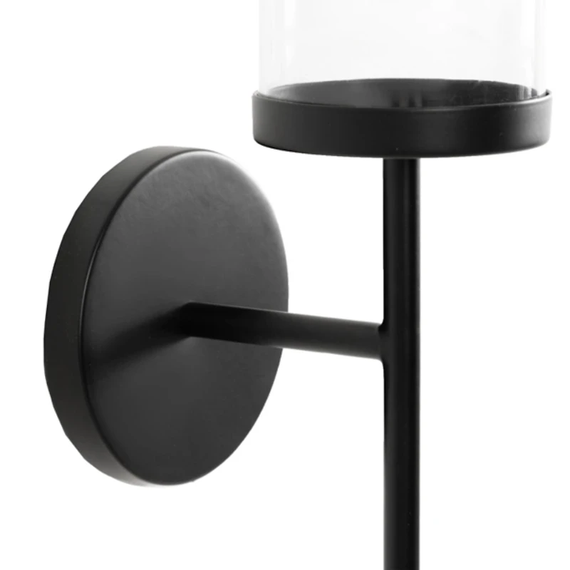Black Metal Blaise Wall Sconce