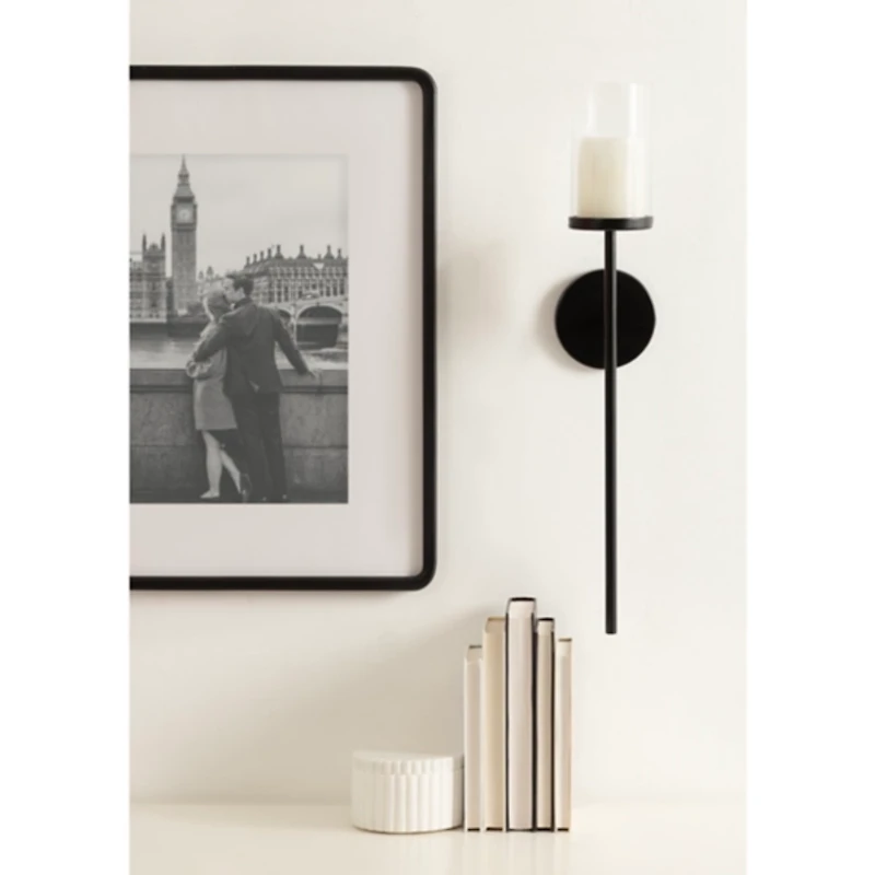 Black Metal Blaise Wall Sconce