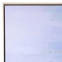 Santorini Views Framed Canvas Art Print