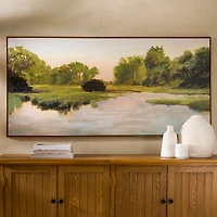 Low Country Framed Canvas Art Print