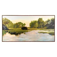 Low Country Framed Canvas Art Print