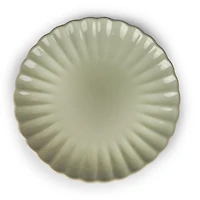Sage Petal Ceramic Salad Plate