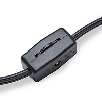 Metal Cage with Amber Glass Uplight