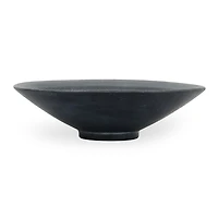 Black Ceramic Decorative Bowl