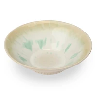 White and Blue Ceramic Decorative Bowl