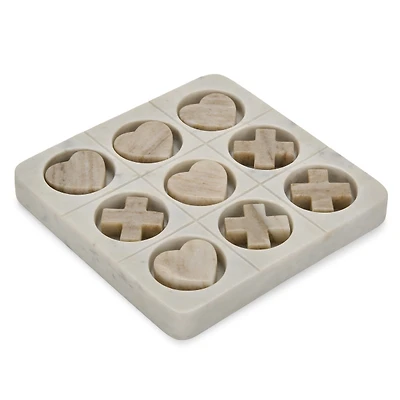 Marble Tic Tac Toe Game Set