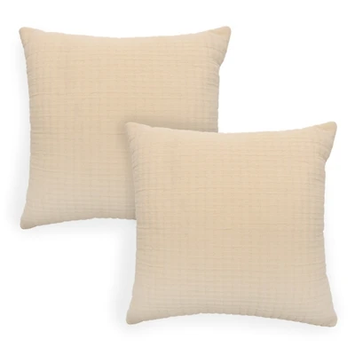 Quilted Gauze Pillows