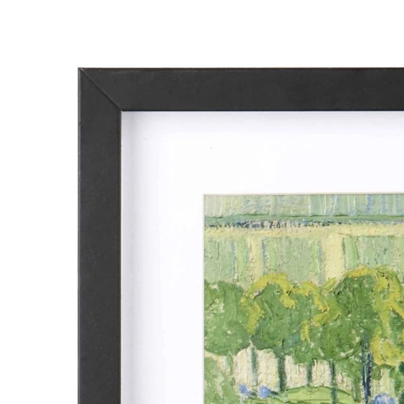 Van Gogh Garden Poster Framed Art Print