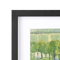 Van Gogh Garden Poster Framed Art Print