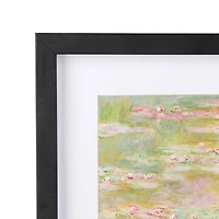 Monet Water Lilies Poster Framed Art Print