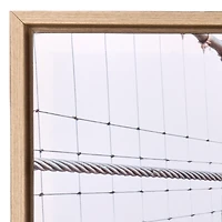 Bridge Photo Framed Canvas Art Prints, Set of 3