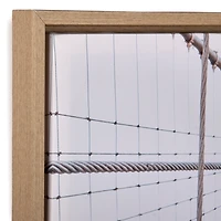 Bridge Photo Framed Canvas Art Prints, Set of 3