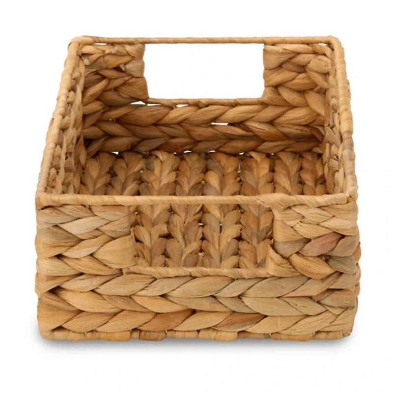 Water Hyacinth Rectangular Basket