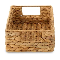 Water Hyacinth Rectangular Basket