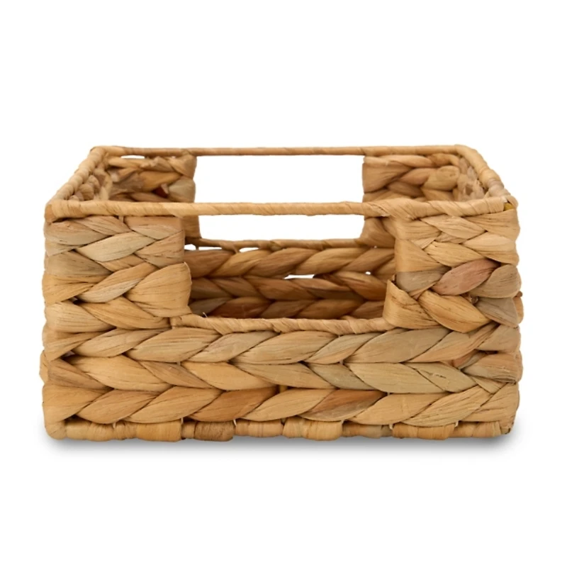 Water Hyacinth Rectangular Basket