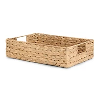 Large Water Hyacinth Rectangular Basket