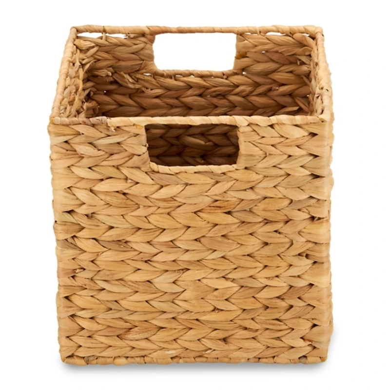 Square Water Hyacinth Basket