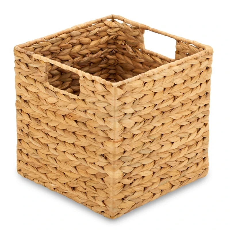Square Water Hyacinth Basket