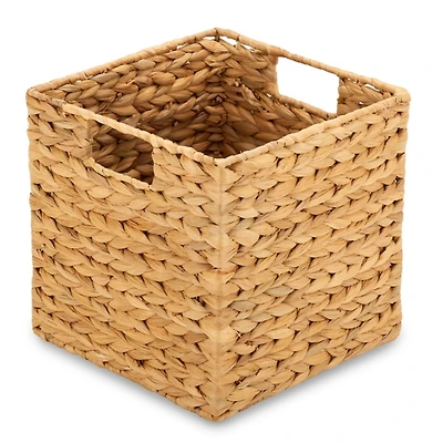 Square Water Hyacinth Basket