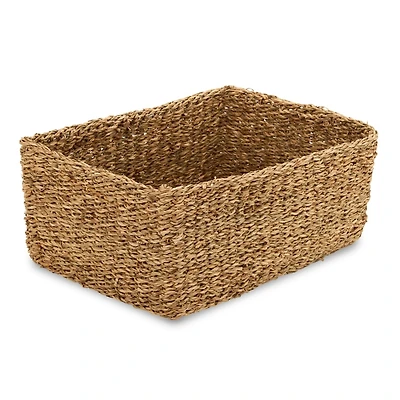 Large Natural Seagrass Basket