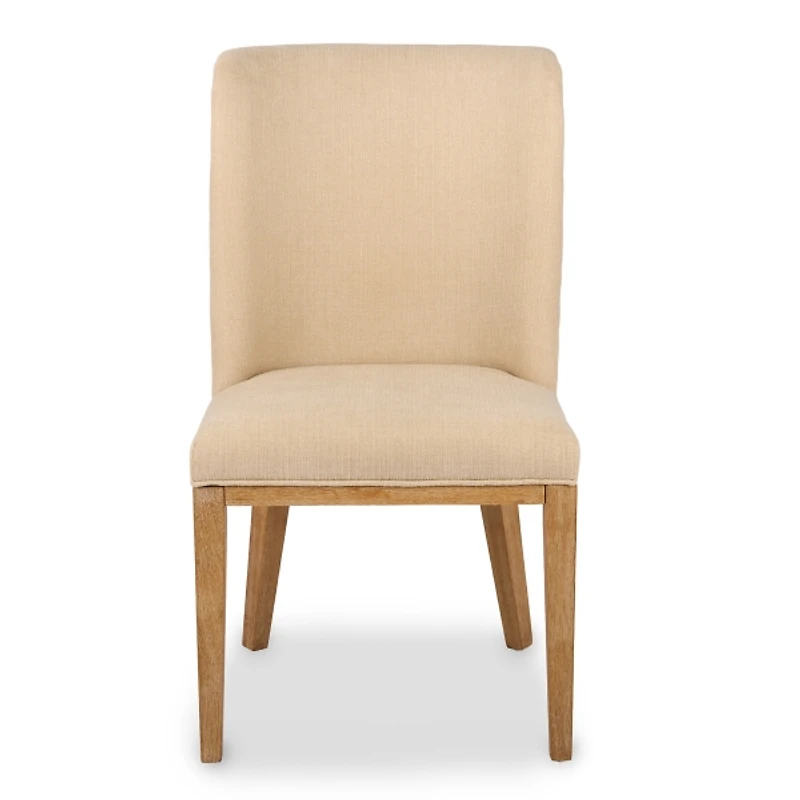 Capri Oatmeal Upholstered Dining Chair