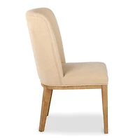Capri Oatmeal Upholstered Dining Chair