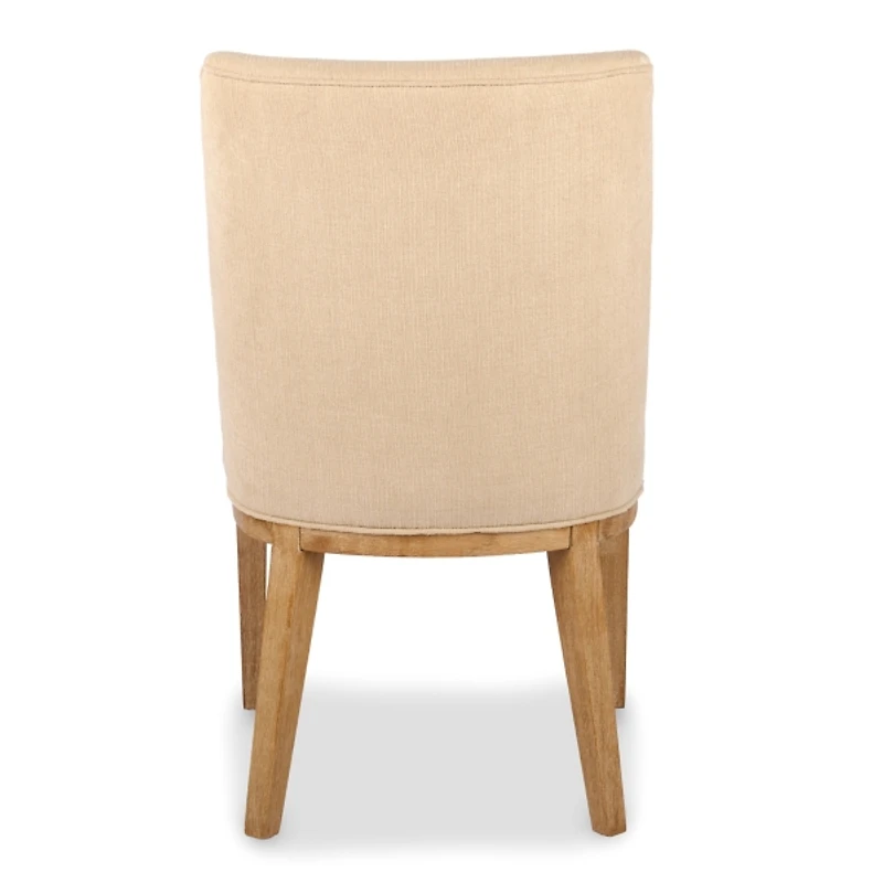 Capri Oatmeal Upholstered Dining Chair