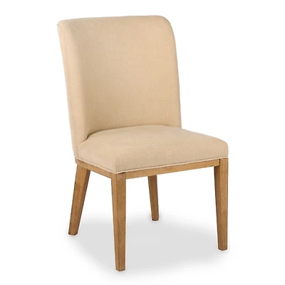 Capri Oatmeal Upholstered Dining Chair