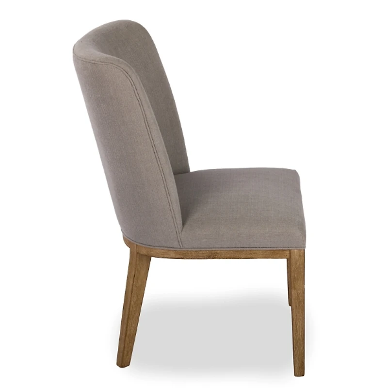 Capri Gray Upholstered Dining Chair