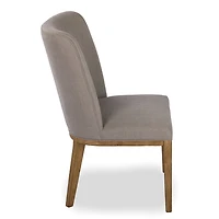 Capri Gray Upholstered Dining Chair