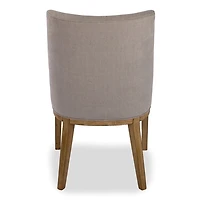 Capri Gray Upholstered Dining Chair