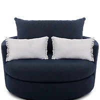 White Fringe Lumbar Pillows, Set of 2