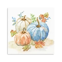 First Pumpkins Canvas Art Print