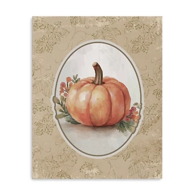 Pumpkin Season Canvas Art Print, 24x30