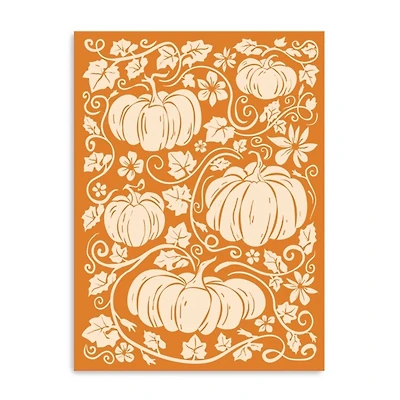 Pumpkin Garden II Canvas Art Print, 24x32