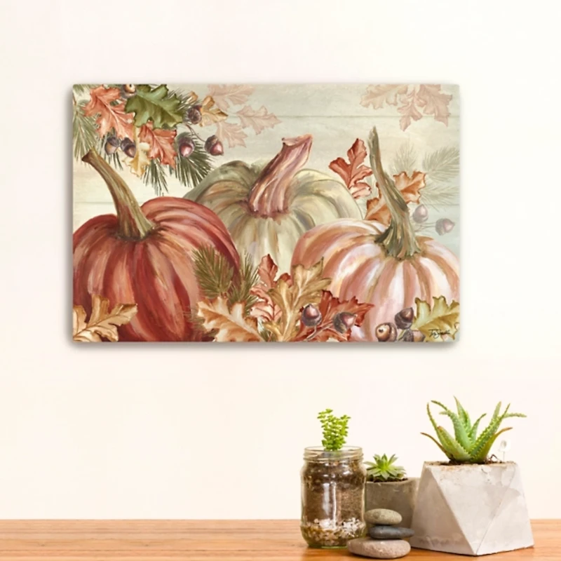 October Symphony I Harvest Canvas Art Print