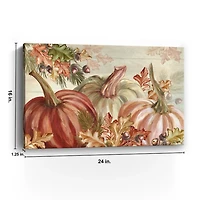 October Symphony I Harvest Canvas Art Print