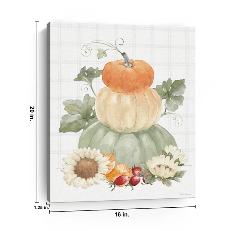 Simple Harvest I Canvas Art Print