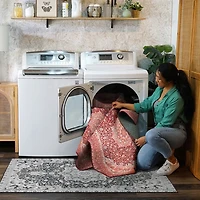 Ruby Kenya Washable Runner, 2x7