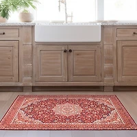 Ruby Kenya Washable Area Rug