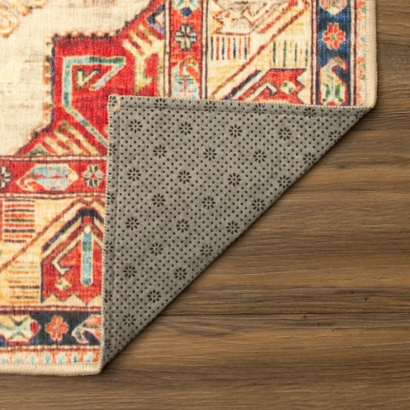 Ottoman Spice Washable Area Rug, 3x5