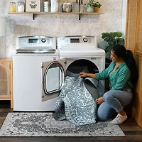 Parviz Washable Area Rug