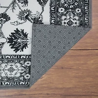 Gray Ramage Washable Runner, 2x7