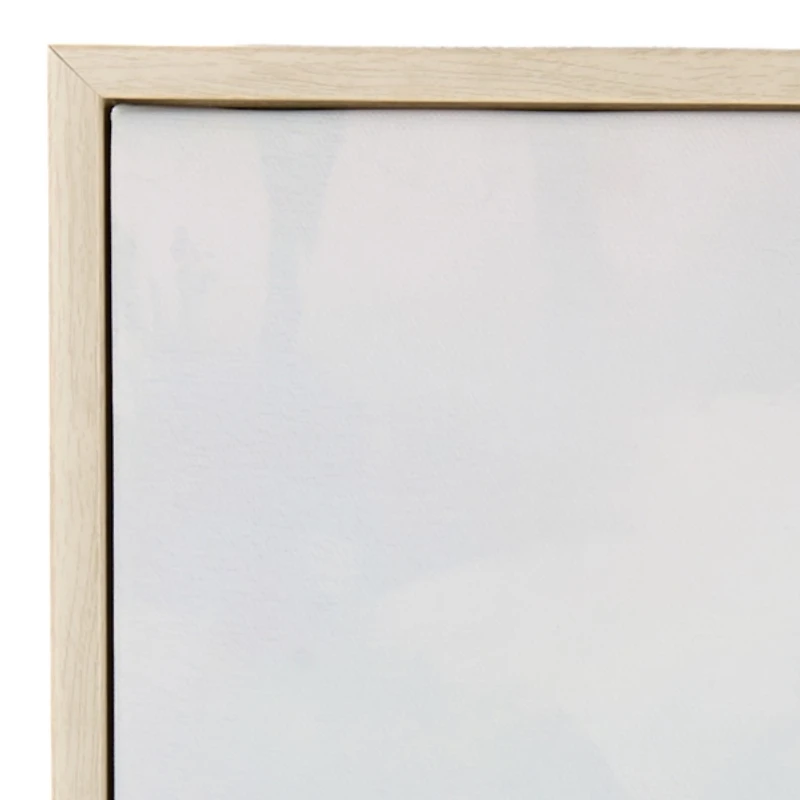 Calm Shores Framed Canvas Art Print