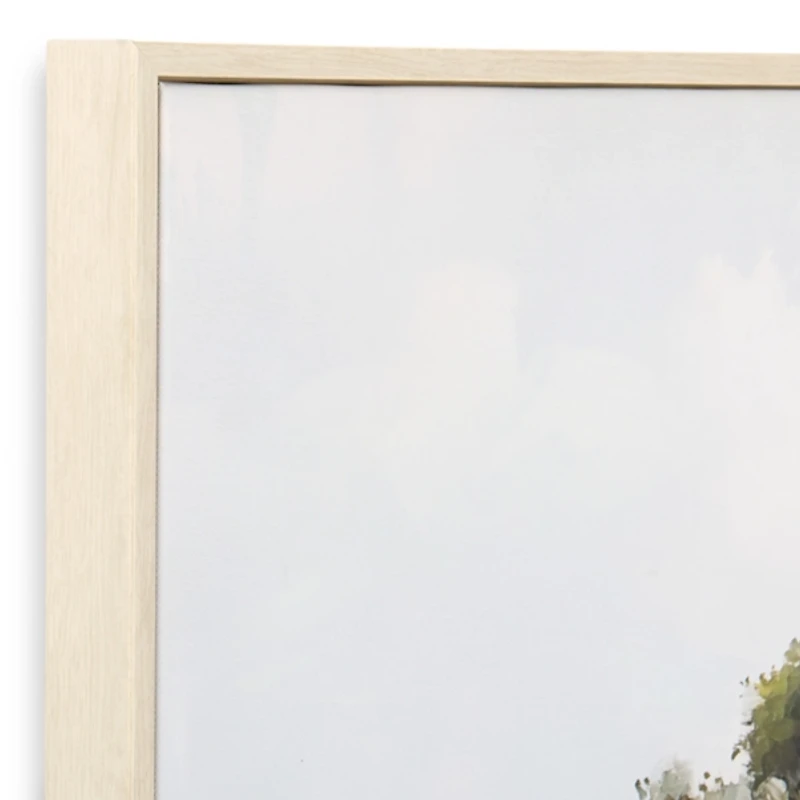 Calm Shores Framed Canvas Art Print